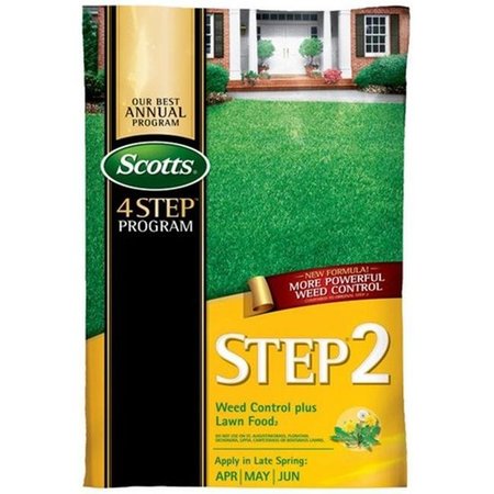 Scott 34161 15000 sq. ft. Step 2 Weed & Feed Spring Cool Season Grass Types -  7437056